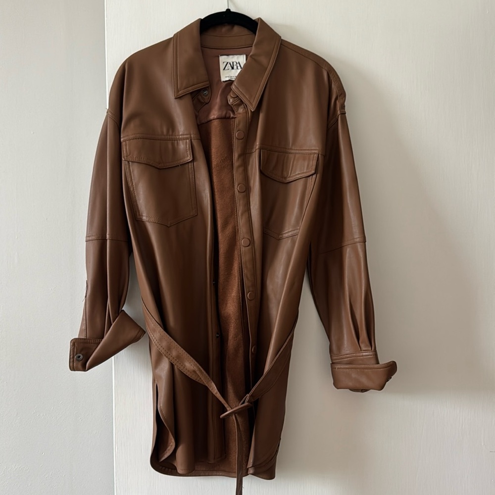 Zara Leather Jacket/Dress